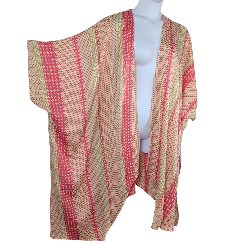 Oversized Flowy Kimono Wrap Shawl Boho Festival